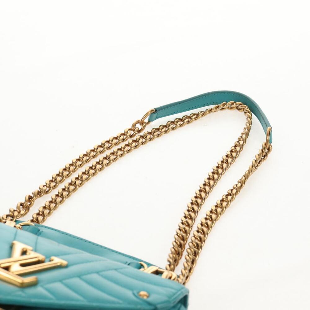 LOUIS VUITTON New Wave PM Heart bag Bag Turquoise Blue M51936 LV Auth 157113M - Picture 15 of 16